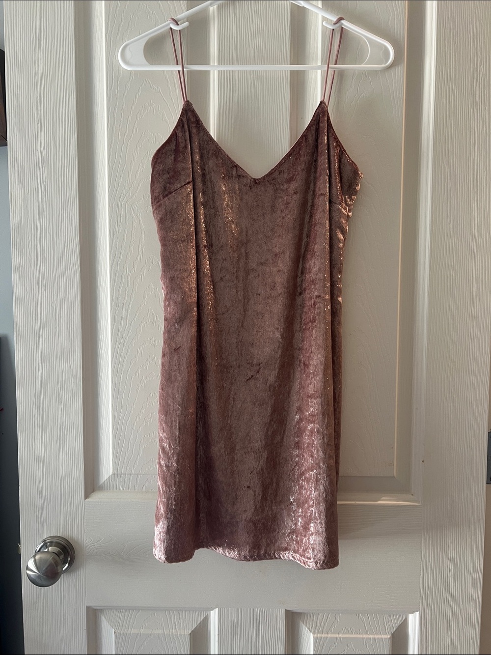 Topshop Women's Size Small Mini Dress Blush Pink